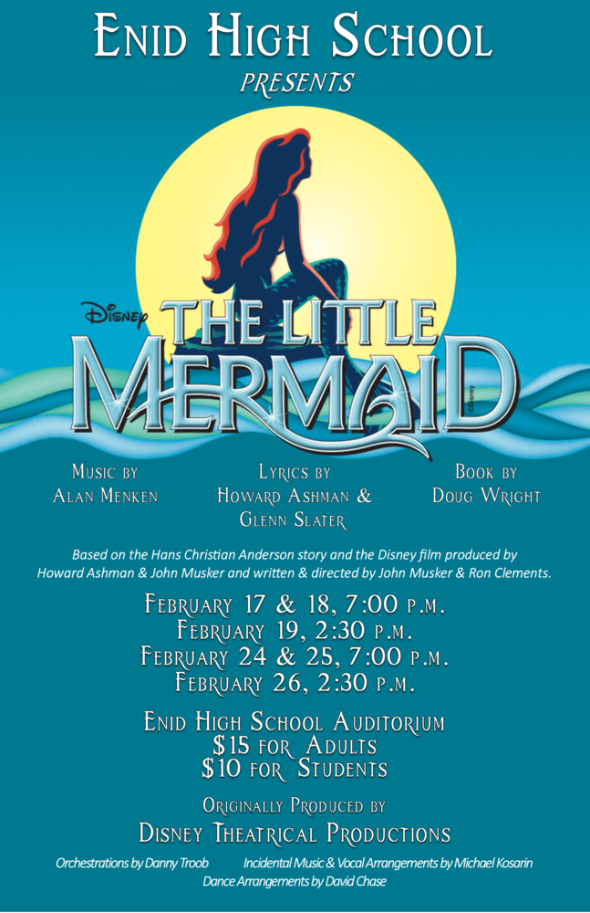 EHS Presents Disney’s ‘The Little Mermaid’ Taft Elementary School