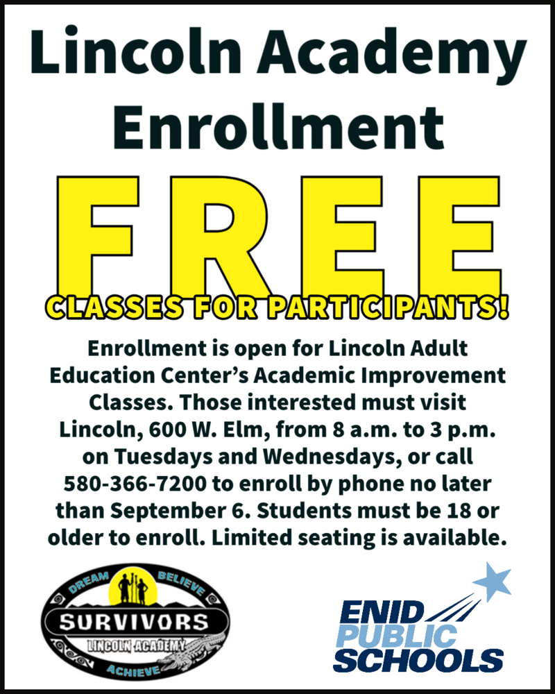 Lincoln Adult Education Enrollment