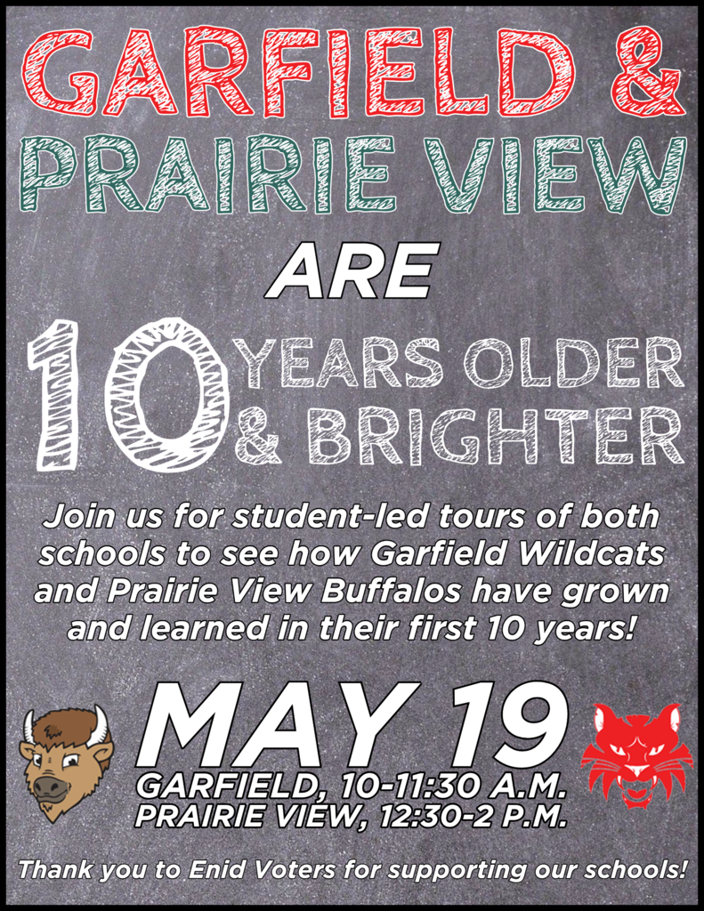 Garfield and Prairie View 10 year anniversary