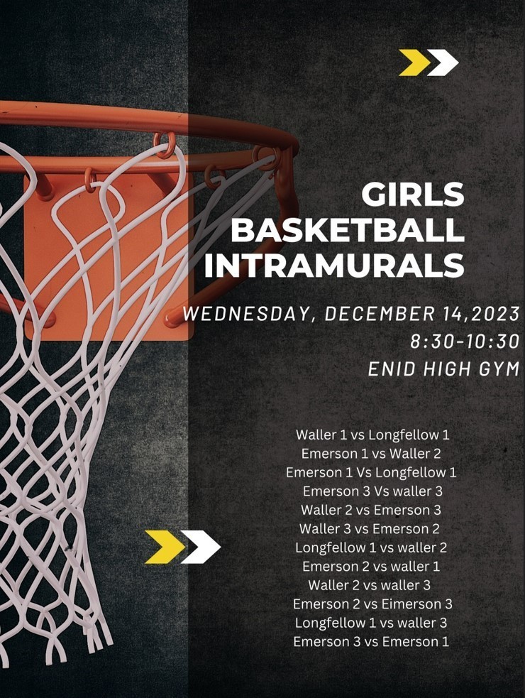 Girls Intramurals Wednesday December 14th, 2022